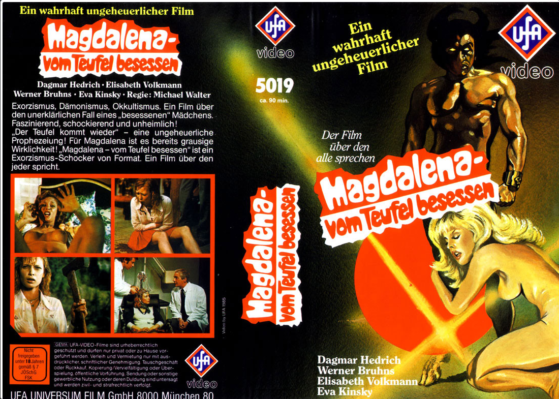 VHS UFA (Deutschland), Freigabe FSK 18 von Magdalena - Vom Teufel besessen (1974).png