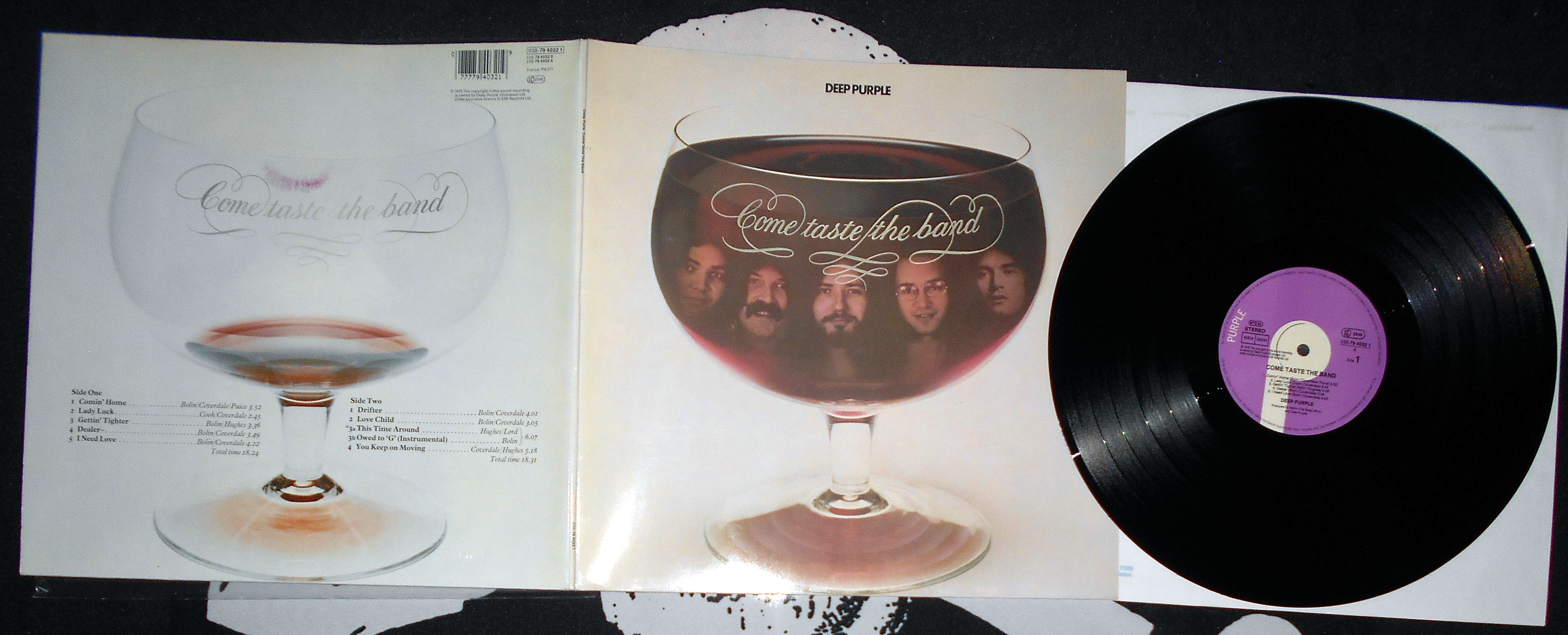 DEEP PURPLE - Come taste the Band (1).JPG