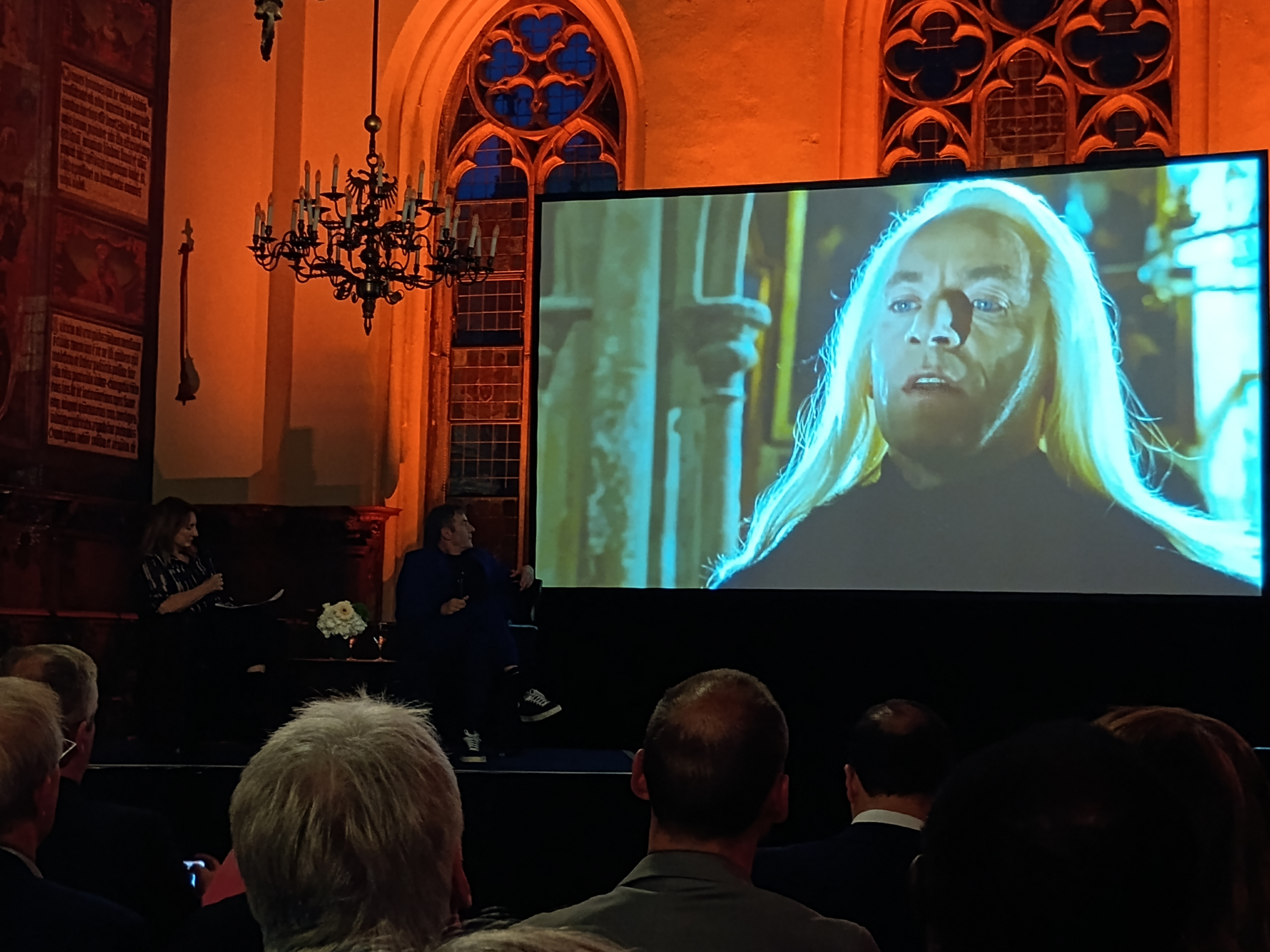 Arkschi bei der Arbeit