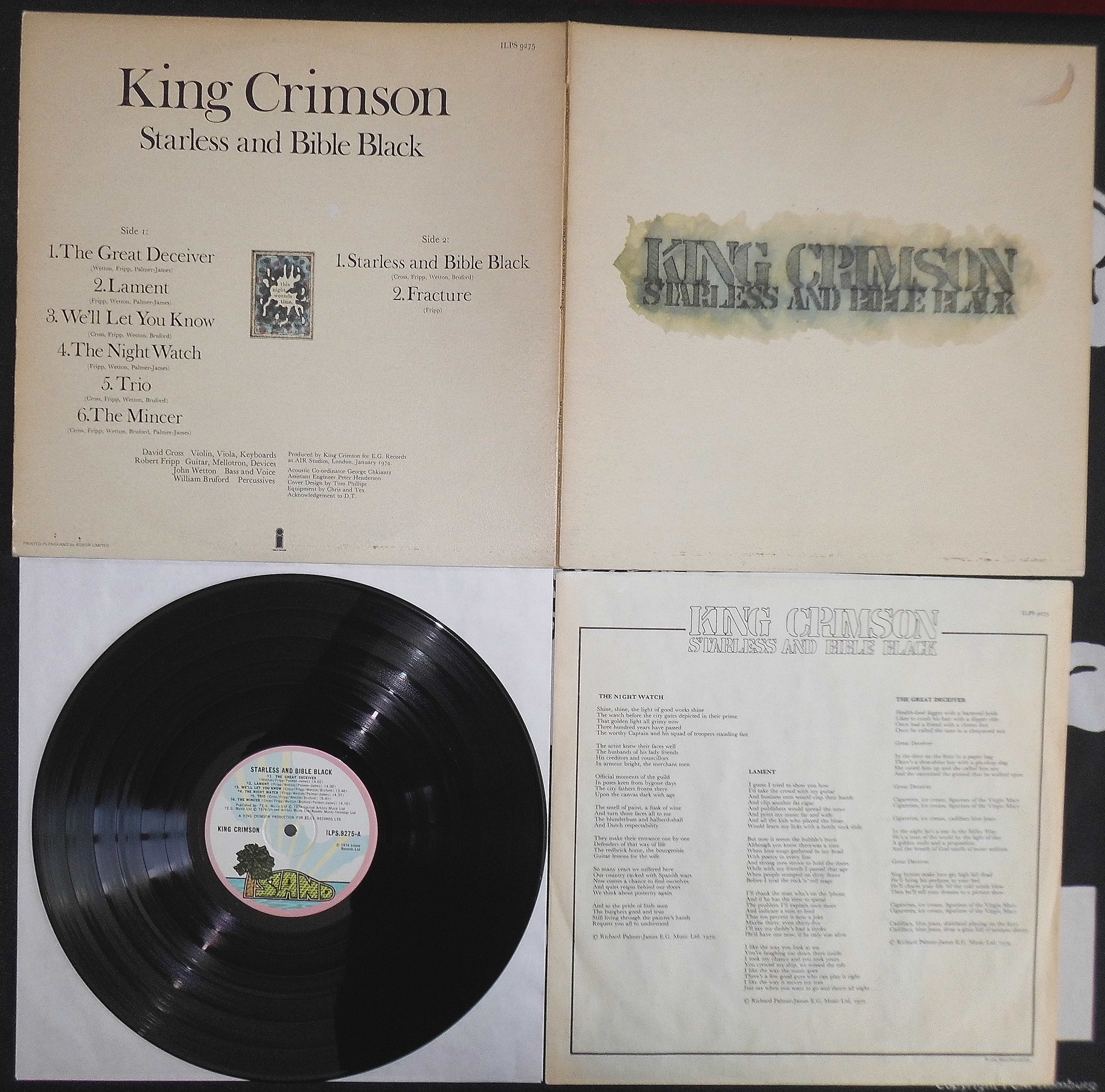 KING CRIMSON - Starless and Bible Black (1).JPG