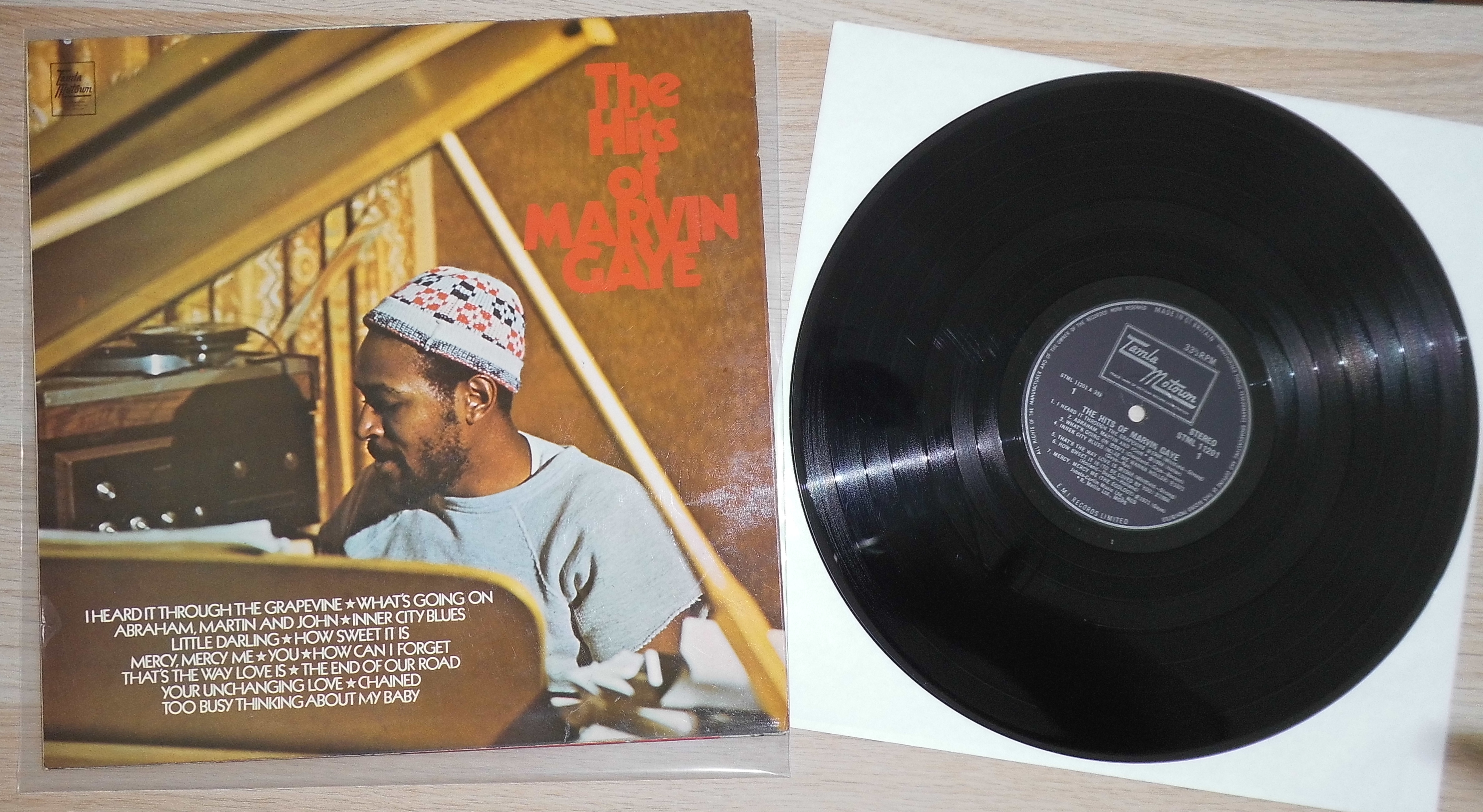 GAYE, MARVIN - The Hits of Marvin Gaye (1).JPG